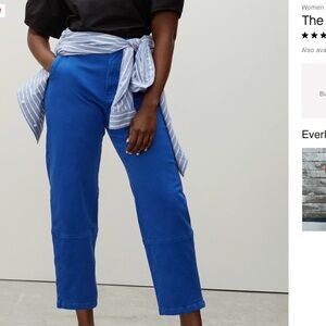 EVERLANE The Utility Barrel Pant Buttery Soft Size 00